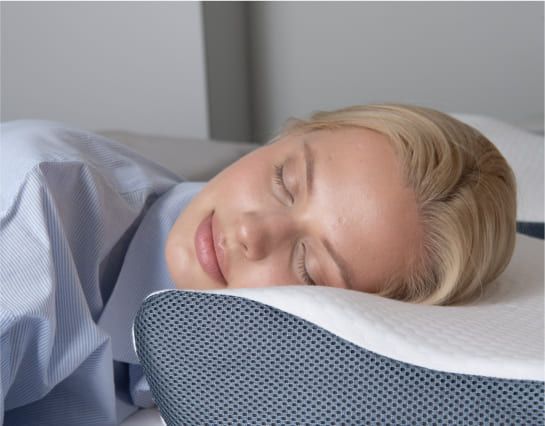 Orthopedic Memory Foam Pillow – Ergonomic Neck Support for Side & Back Sleepers