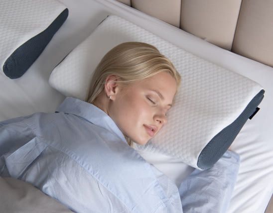 Orthopedic Memory Foam Pillow – Ergonomic Neck Support for Side & Back Sleepers